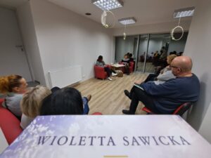 spotkanie autorskie z Wiolettą Sawicką