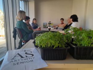 Aktywny Senior zajęcia ogrodnicze