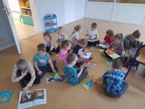 z wizytą u przedszkolaków w Rusku