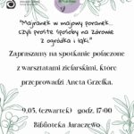 warsztaty zielarskie - zaproszenie