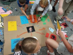 spotkanie literackie z uczniami z 5 klasy