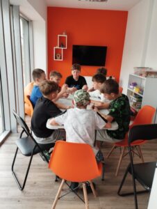 spotkanie literackie z uczniami z 5 klasy