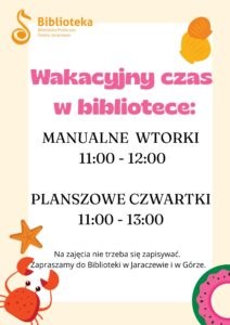 wakacyjne zajęcia
