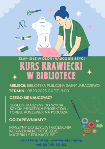 zaproszenie na kurs krawiecki