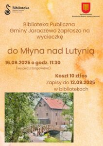 wycieczka na młyna nad Lutynią