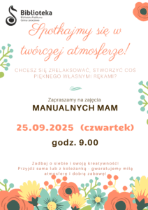 plakat na manualne mamy