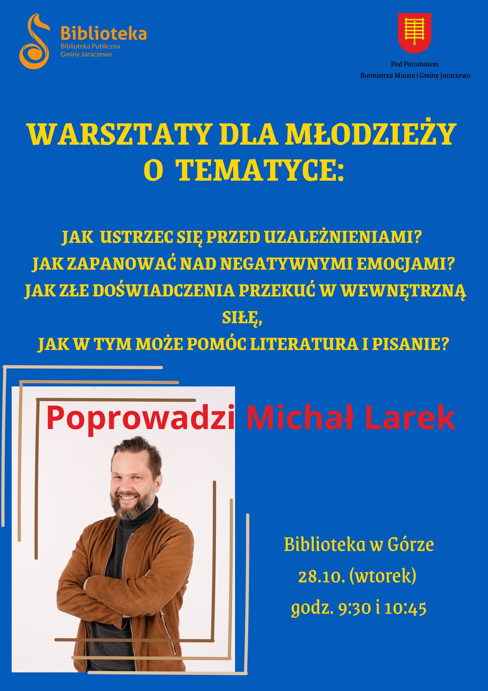 spotkanie z Michałem Larkiem