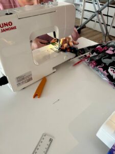 zajęcia z szycia na maszynie