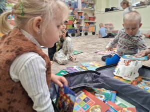 z wizytą w przedszkolu w Panience