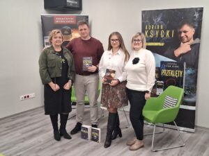 spotkanie autorskie z Adrianem Ksyckim