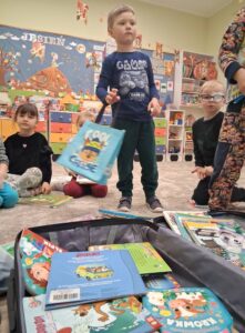 z wizytą w przedszkolu w Panience