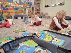 z wizytą w przedszkolu w Panience