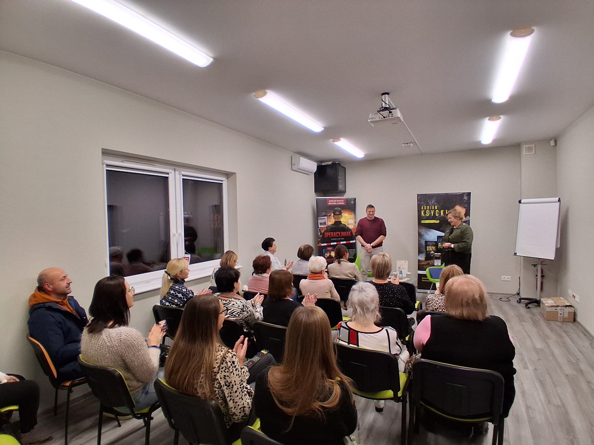 spotkanie autorskie z Adrianem Ksyckim