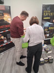 spotkanie autorskie z Adrianem Ksyckim