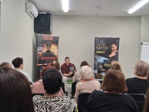 spotkanie autorskie z Adrianem Ksyckim