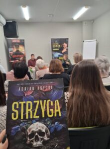 spotkanie autorskie z Adrianem Ksyckim