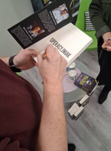 spotkanie autorskie z Adrianem Ksyckim