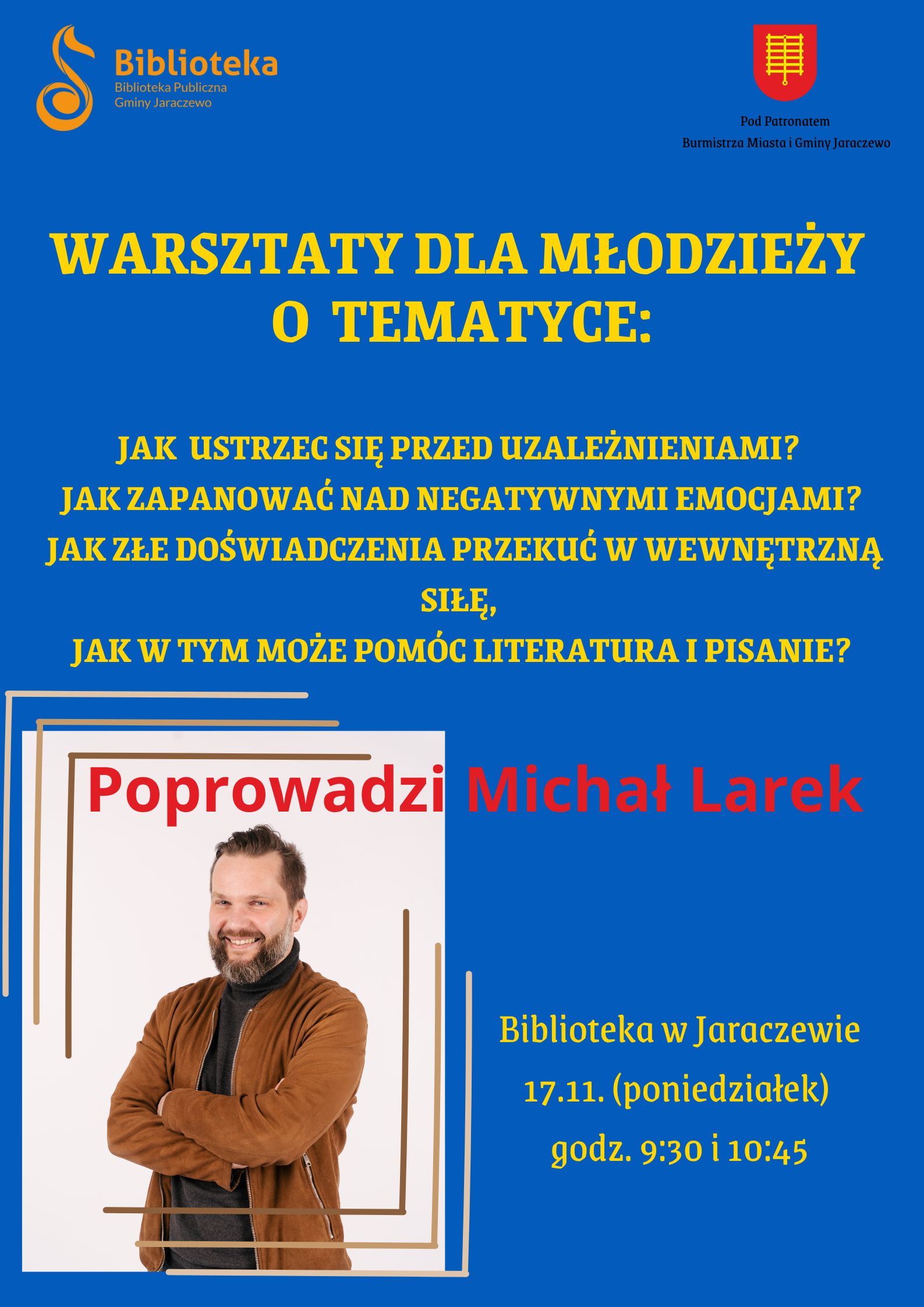 warsztaty z Michałem Larkiem