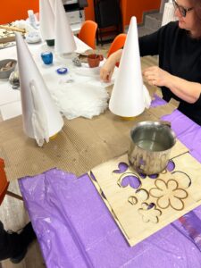 świąteczne warsztaty manualnych mam