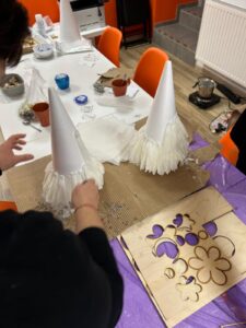 świąteczne warsztaty manualnych mam