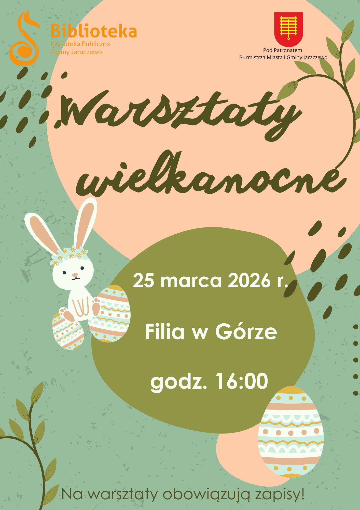 plakat na zajęcia manualne