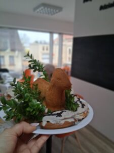 zdjęcie baranka wielkanocnego