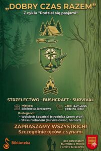 plakat z zaproszeniem na wydarzenie