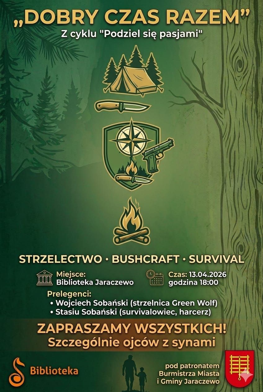 plakat z zaproszeniem na wydarzenie