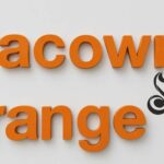 napis pracownia orange