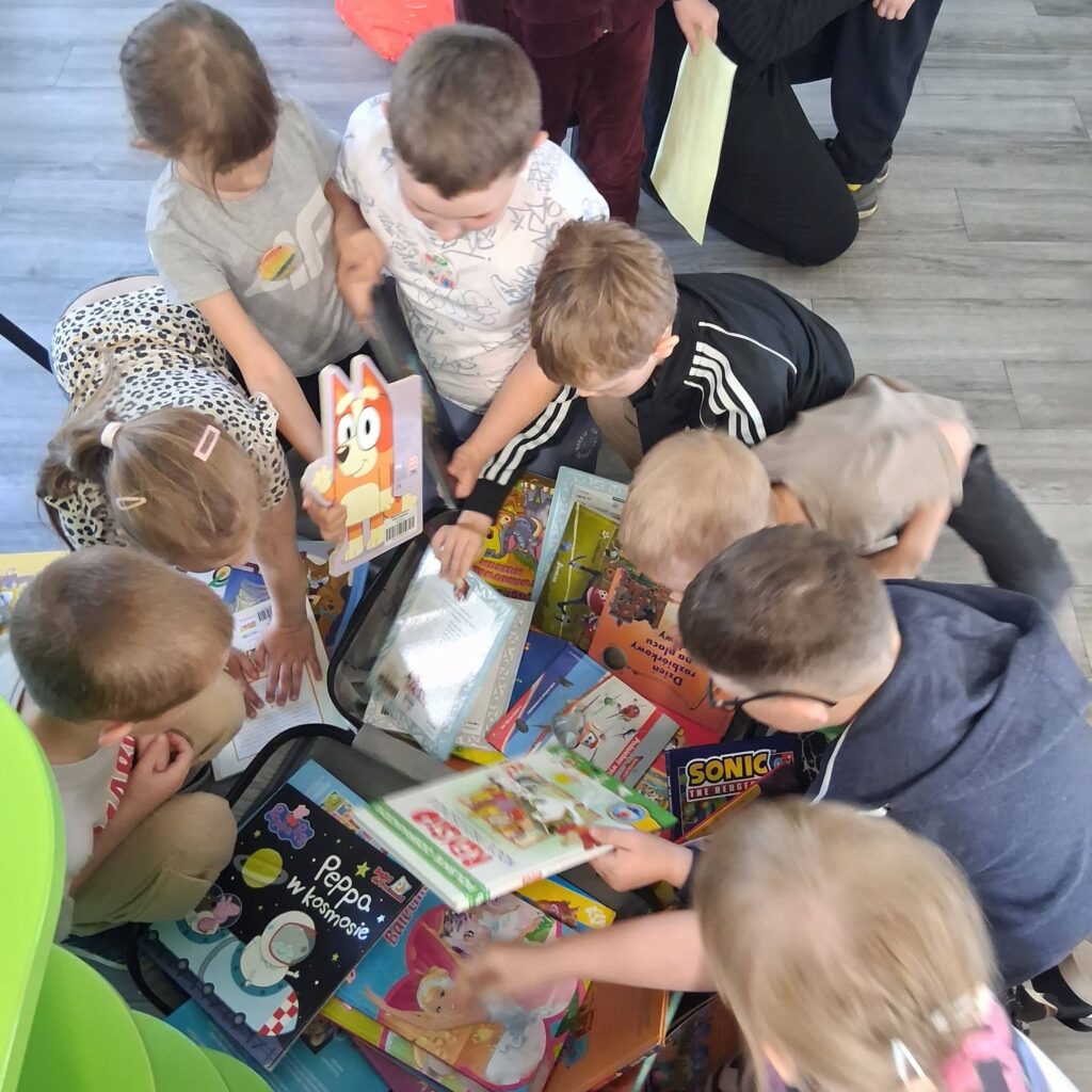 Literackie spotkanie z sześciolatkami