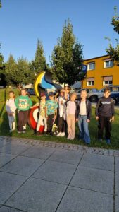 zdjęcie jednej z grup przy nutce