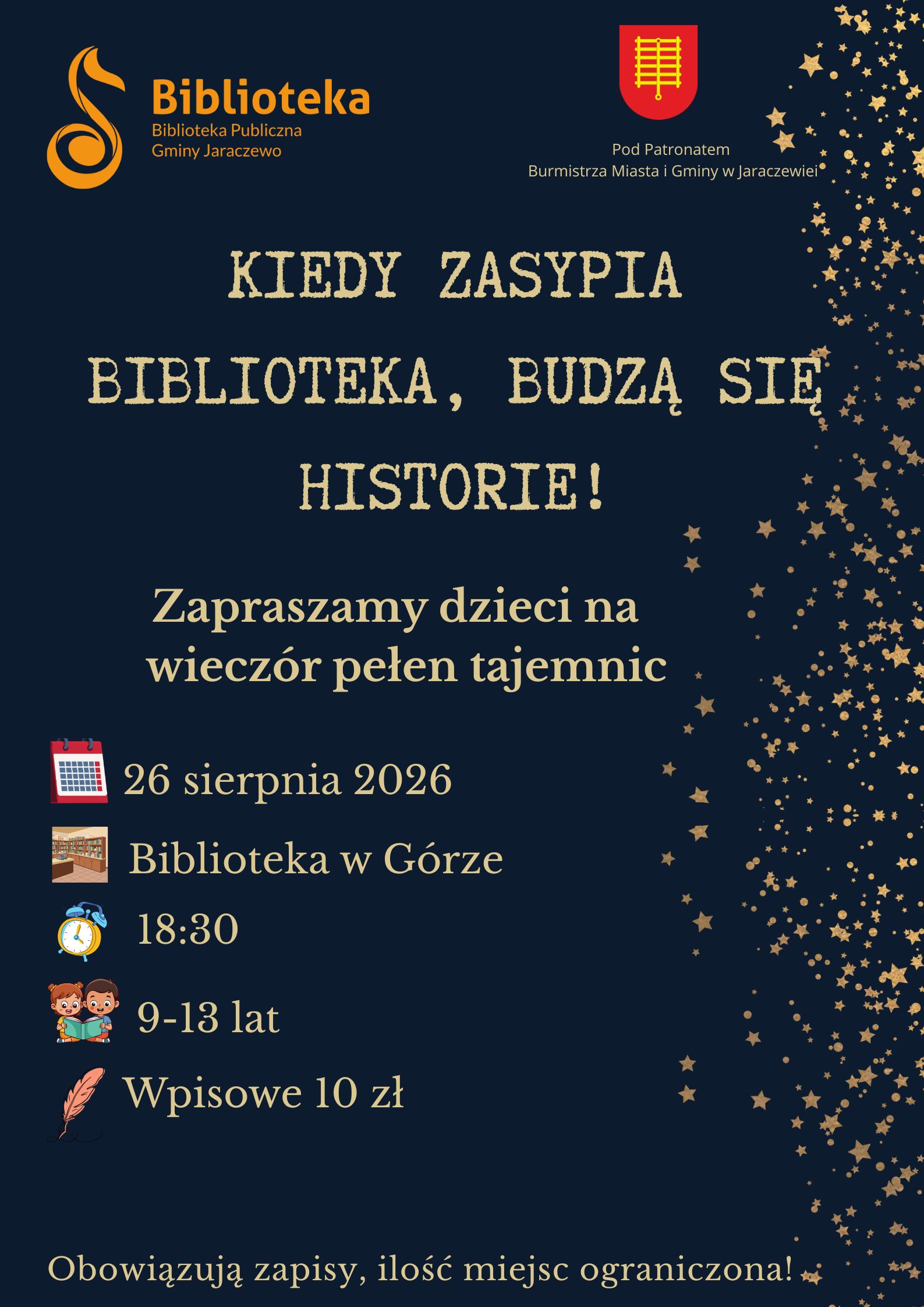 plakat z zaproszeniem na wydarzenie